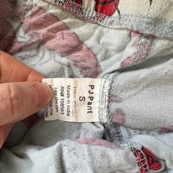 Lazy One Blue Lobster Pajama Pants Size S - Picture 2 of 4
